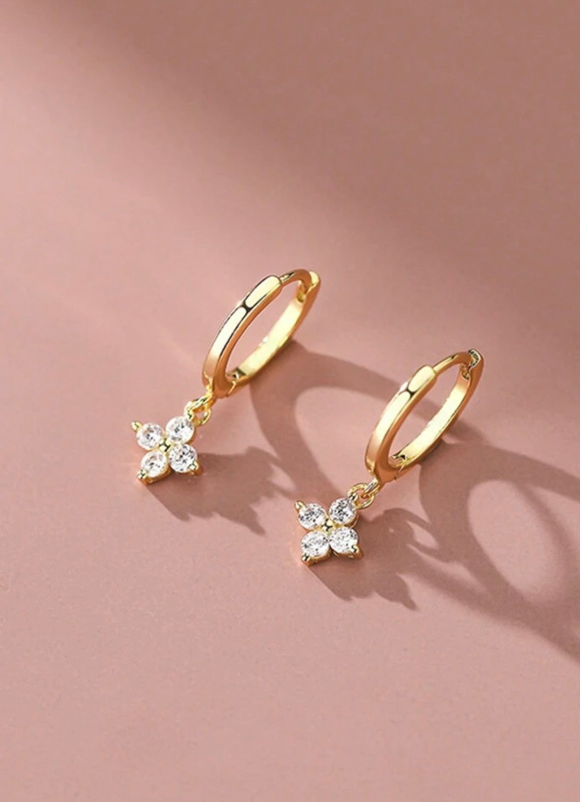 Lunara Earrings in Gold