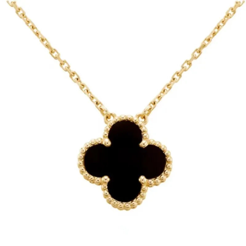 Stainless Steel Four Leaf Clover Necklace